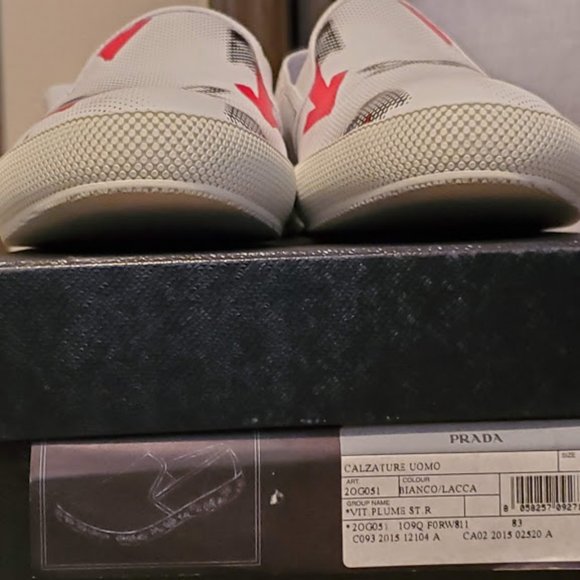 Prada Eye Print Slip on Loafers - Picture 6 of 6